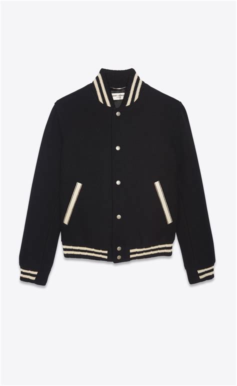 ysl teddy jacket pink|saint laurent suede jacket.